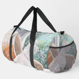 Westie Looking Out a Window Duffle Bag