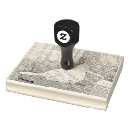 Westie Looking Out a Window Gummistempel