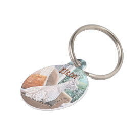 Westie Looking Out a Window Haustiermarke