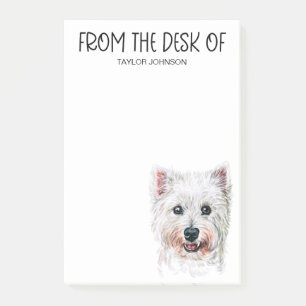 Westie Lover Post-it Notes Klebezettel