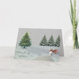 Westie Magic Christmas Card Karte