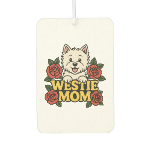 Westie-Mama Autolufterfrischer