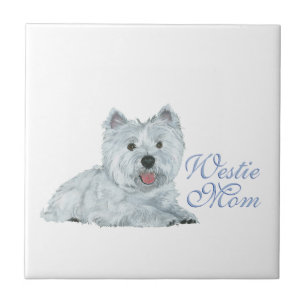 Westie-Mama Fliese