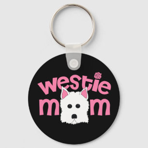 Westie Mama Schlüsselanhänger