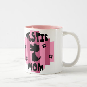 Westie Mama-Tasse Zweifarbige Tasse