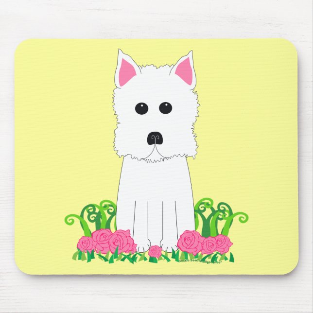 Westie Mousepad (Vorne)