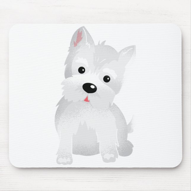 Westie Mousepad (Vorne)