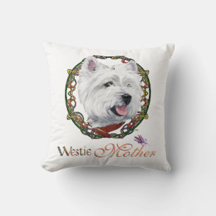 Westie Muttertag Kissen