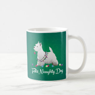 Westie oder West Highland Terrier Feliz Naughty Do Tasse