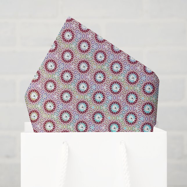 Westie Regenbogen-Verbindung Seidenpapier (Geschenk Tasche)