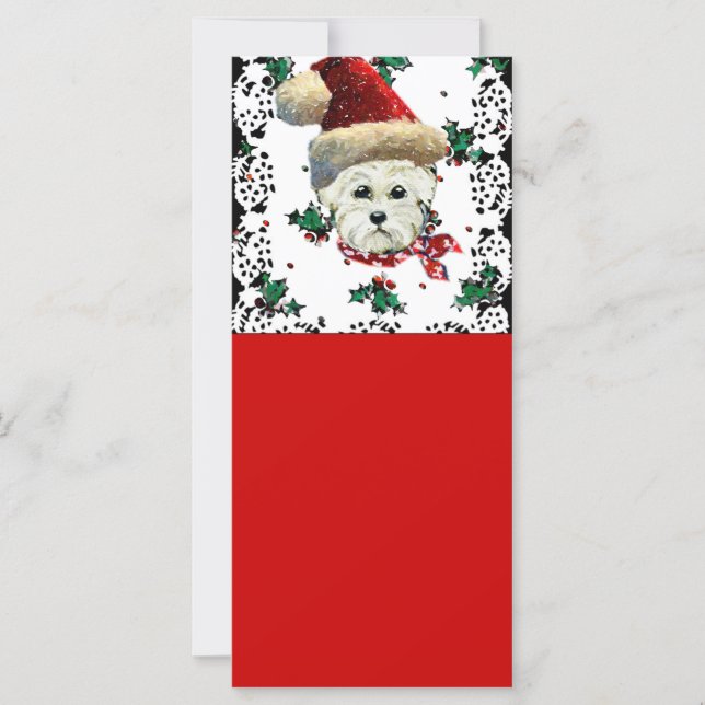 Westie Santa (Vorderseite)