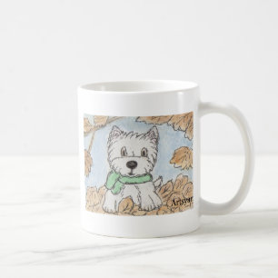 WESTIE SCHAL TASSE