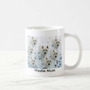 Westie Schalen-Tasse FÜR EIN WESTIE Kaffeetasse