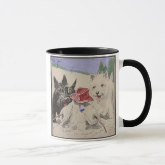 Westie & Scottie Tasse