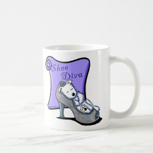 Westie SHOE DIVA Tasse