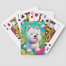 Westie Spielkarten