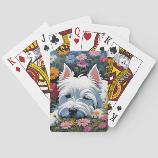 Westie Spielkarten