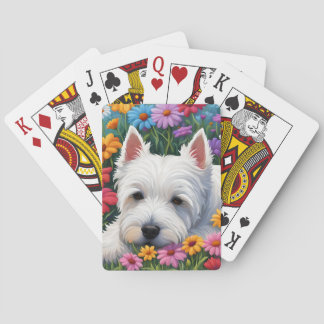 Westie Spielkarten