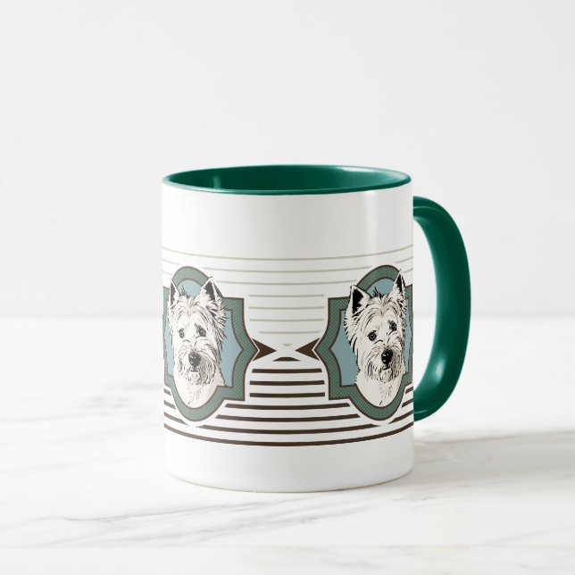 Westie Tasse (VorderseiteRechts)