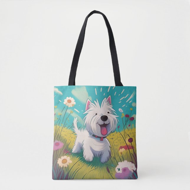 Westie Tote Bag (Vorderseite)