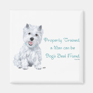 Westie-Weisheiten Magnet