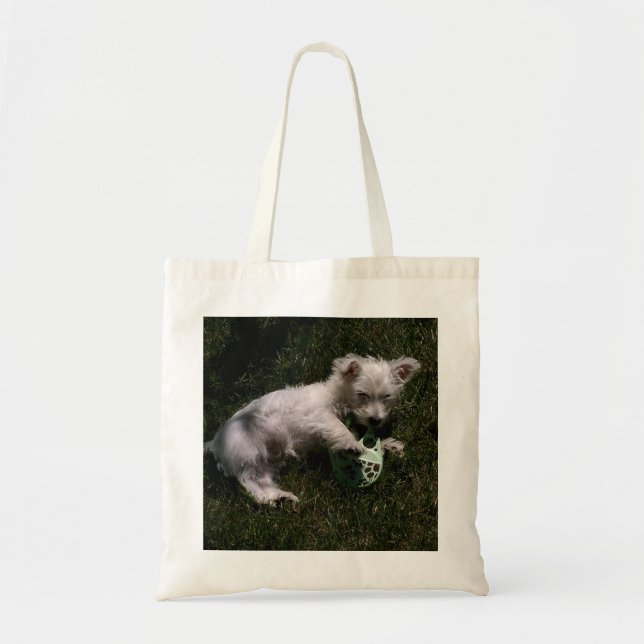 Westie Welpen-Taschen-Tasche Tragetasche (Vorne)