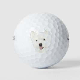 Westie West Highland Terrier Golfball
