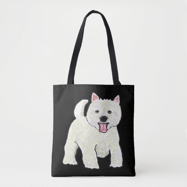 Westie West Highland White Terrier (Vorderseite)