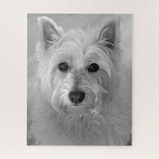 Westie (West Highland White Terrier) Dog Jigsaw Puzzle (Vertikal)