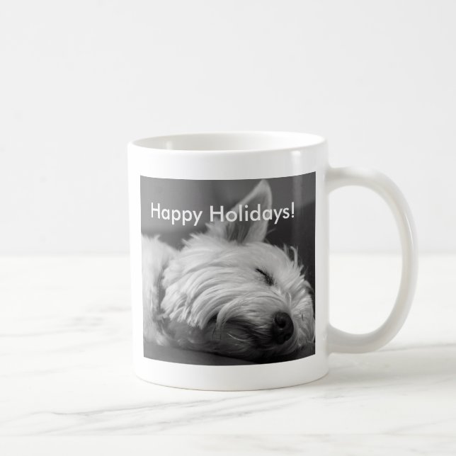 Westie (Westhochland-Terrier) HundeTasse Tasse (Rechts)
