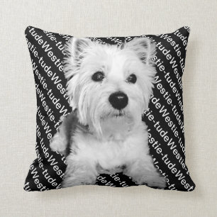 Westie westietude kissen