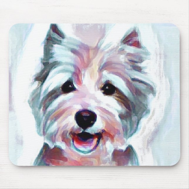 Westie Wonders Mousepad (Vorne)