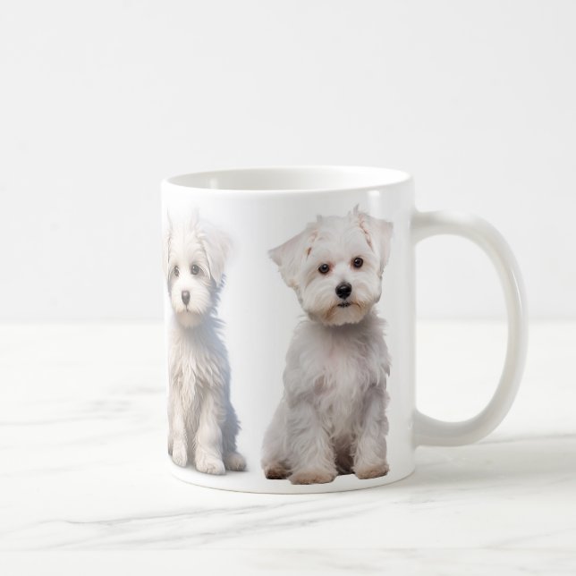 Westiepoo Liebhaber der Kaffee-Tasse Kaffeetasse (Rechts)