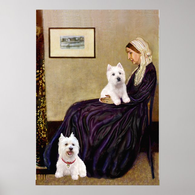 Westies 3 and 11 - Whistlers Mutter Poster (Vorne)