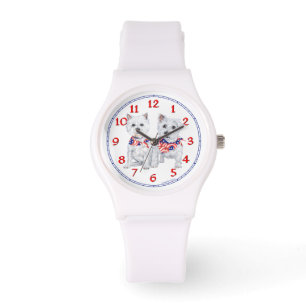 Westies Americana Armbanduhr