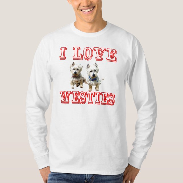 Westies Hemd T-Shirt (Vorderseite)