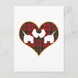 Westies Postkarte