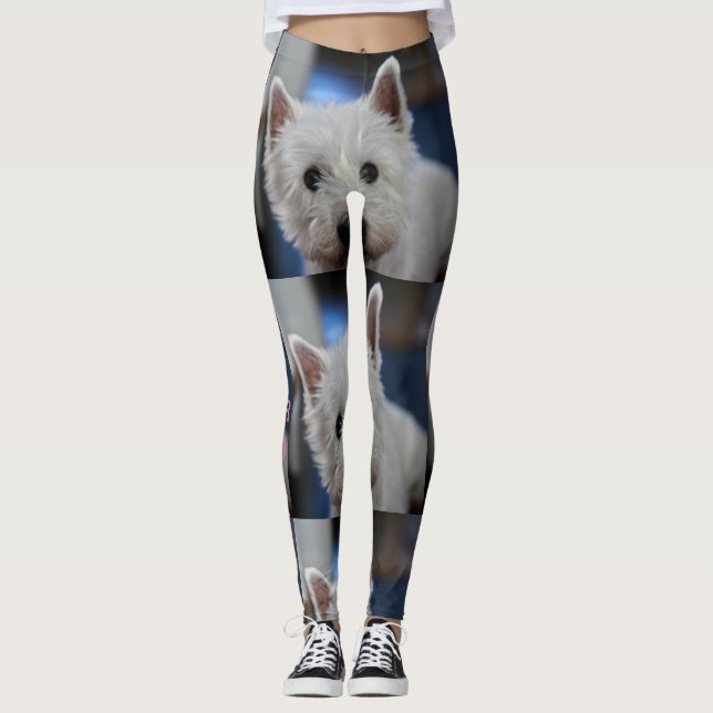 Westies-Regel! Leggings (Vorderseite)