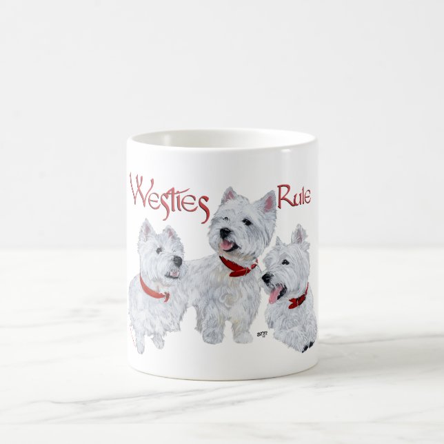 Westies-Regel! Tasse (Mittel)