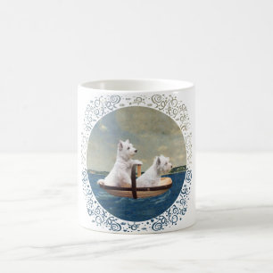 Westies setzen Segel Tasse