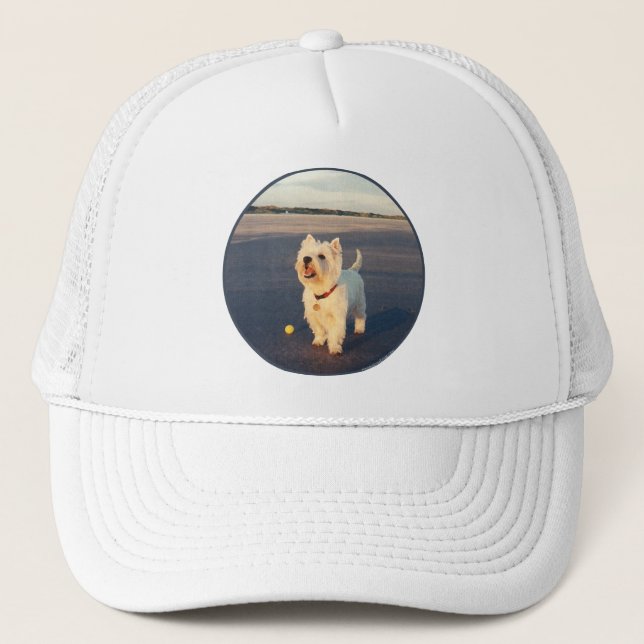 Westies und das Meer Truckerkappe (Vorderseite)