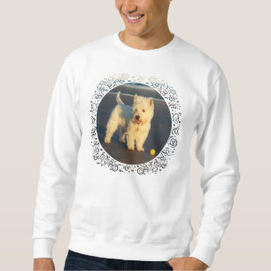 Westies und der Ozean Sweatshirt