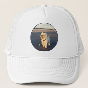 Westies und der Ozean Truckerkappe