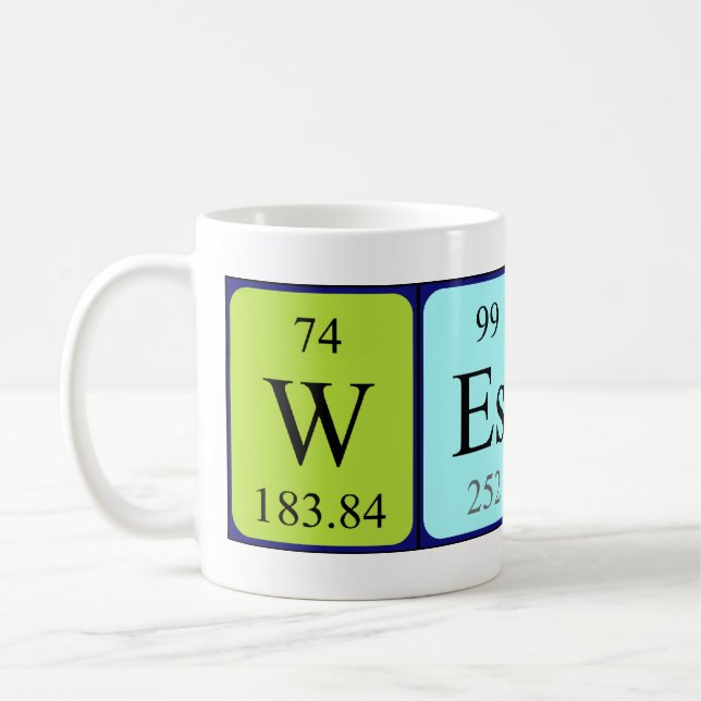Westin Periodenname Tasse (Links)