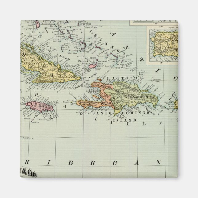 Westindien 11 magnet (Vorne)