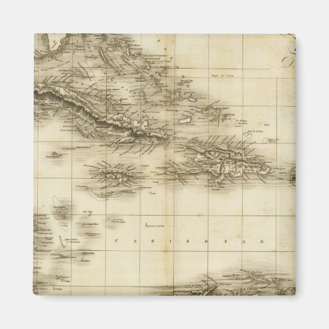 Westindien 13 magnet (Vorne)