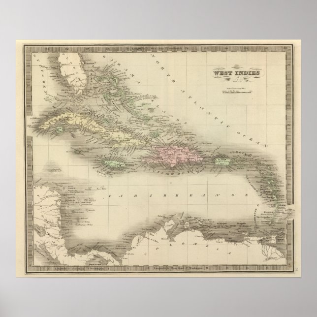 Westindien 13 poster (Vorne)