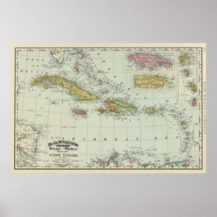 Westindien 14 poster