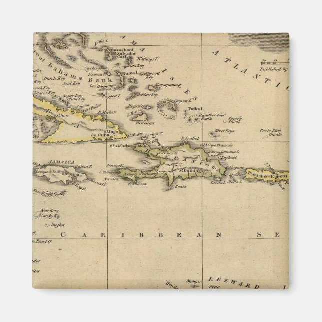 Westindien 15 magnet (Vorne)