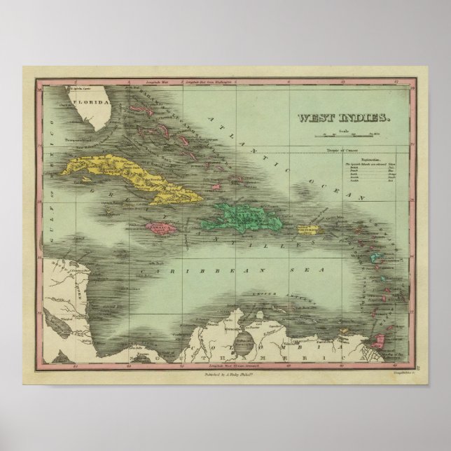 Westindien 19 poster (Vorne)